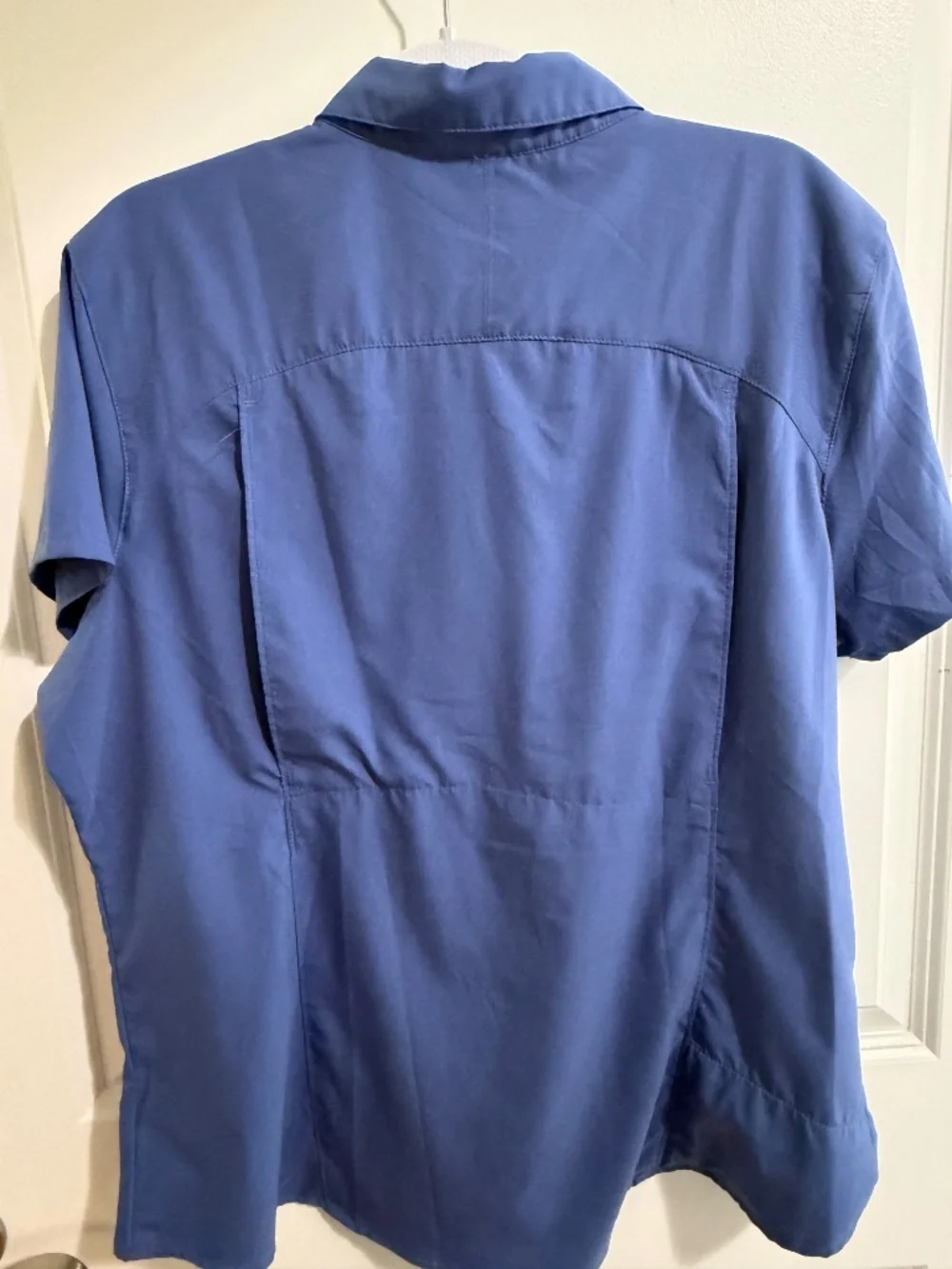 Columbia Silver Ridge Blue Vented Shirt SS XL - Picture 5 of 6